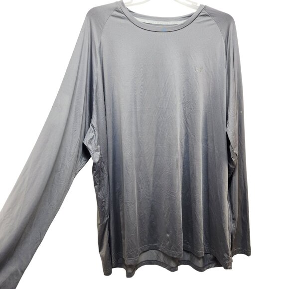 Northyard Mens Long Sleeve Shirt SPF 50 UV Protection Size 4XL Gray - Picture 6 of 9